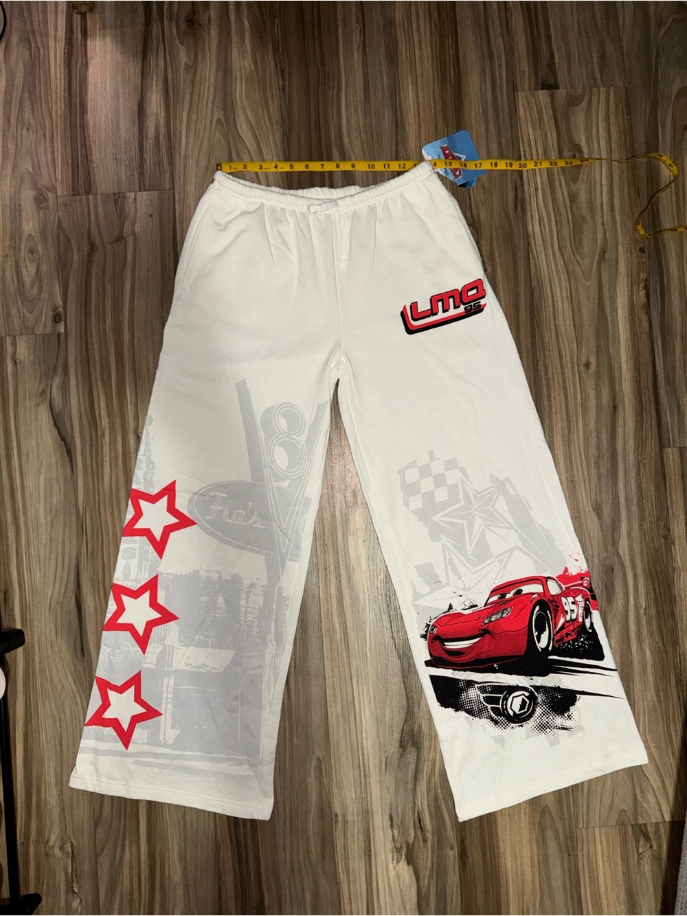 Lightning McQueen Baggy Style Pants - Women’s Sizing NWT